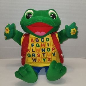 Vintage 2000 Leap Frog Plush ABC learning Toy WORKS C2
